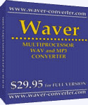 Multiprocessor <b>WAV</b>/MP3 to <b>WAV</b>/MP3 <b>converter</b>
