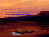 Fishermans Prayer Screen <b>Saver</b>