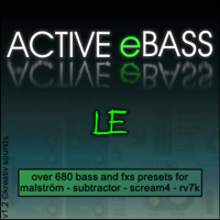 ACTIVE eBASS LE - Unique <b>Synth</b> Refill