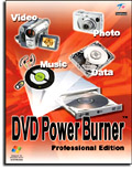 DVD <b>Power</b> <b>Burner</b> (Professional Edition) (1-10 copies)