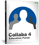 <b>Collaba</b> <b>Education</b> <b>Server</b> <b>1</b>-<b>Year</b> w/1000 users & Unlim.Tech.<b>Support</b>