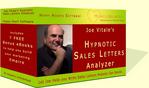 Joe Vitale's <b>Hypnotic</b> <b>Sales</b> <b>Letter</b> <b>Analyzer</b>